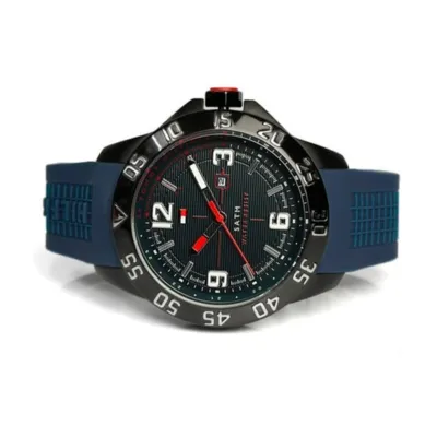 Tommy Hilfiger Cole Watch Men's Blue Rubber 